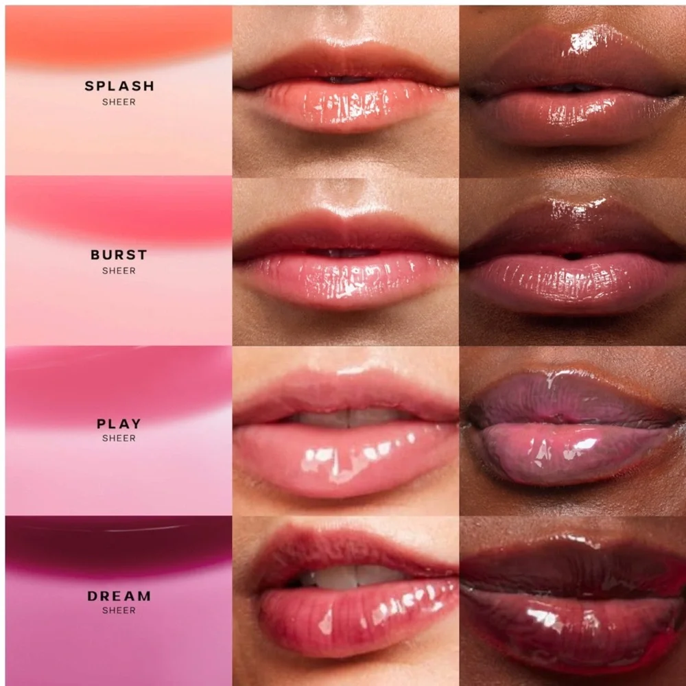 Saie Glossybounce High Shine Hydrating Lip Gloss Oil “Play”